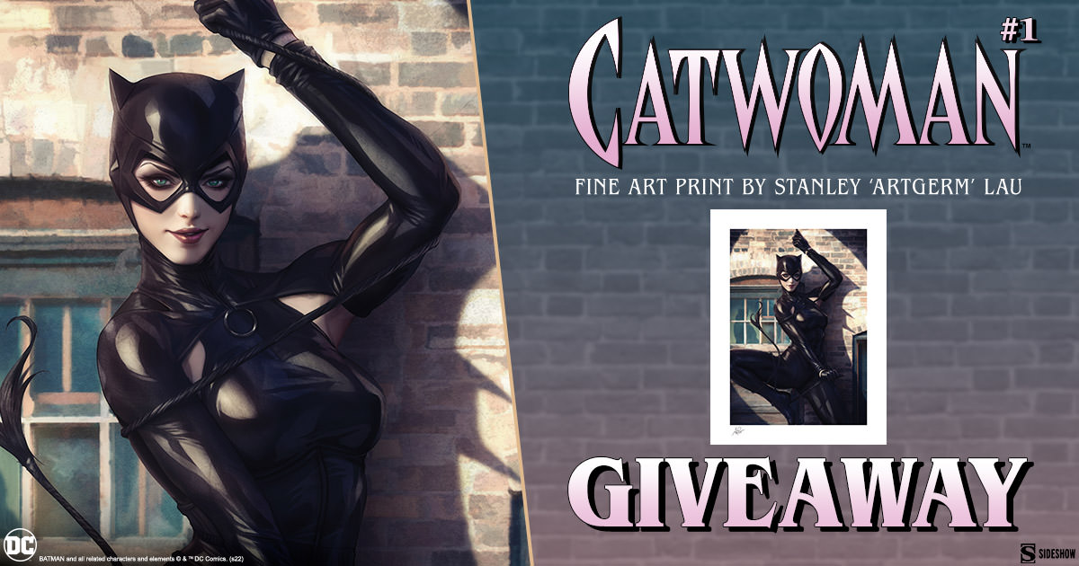 Catwoman #1 Fine Art Print Giveaway