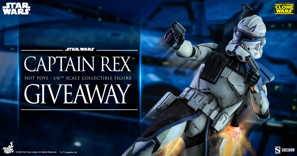 Captain Rex Sixth Scale Figure Newsletter Giveaway