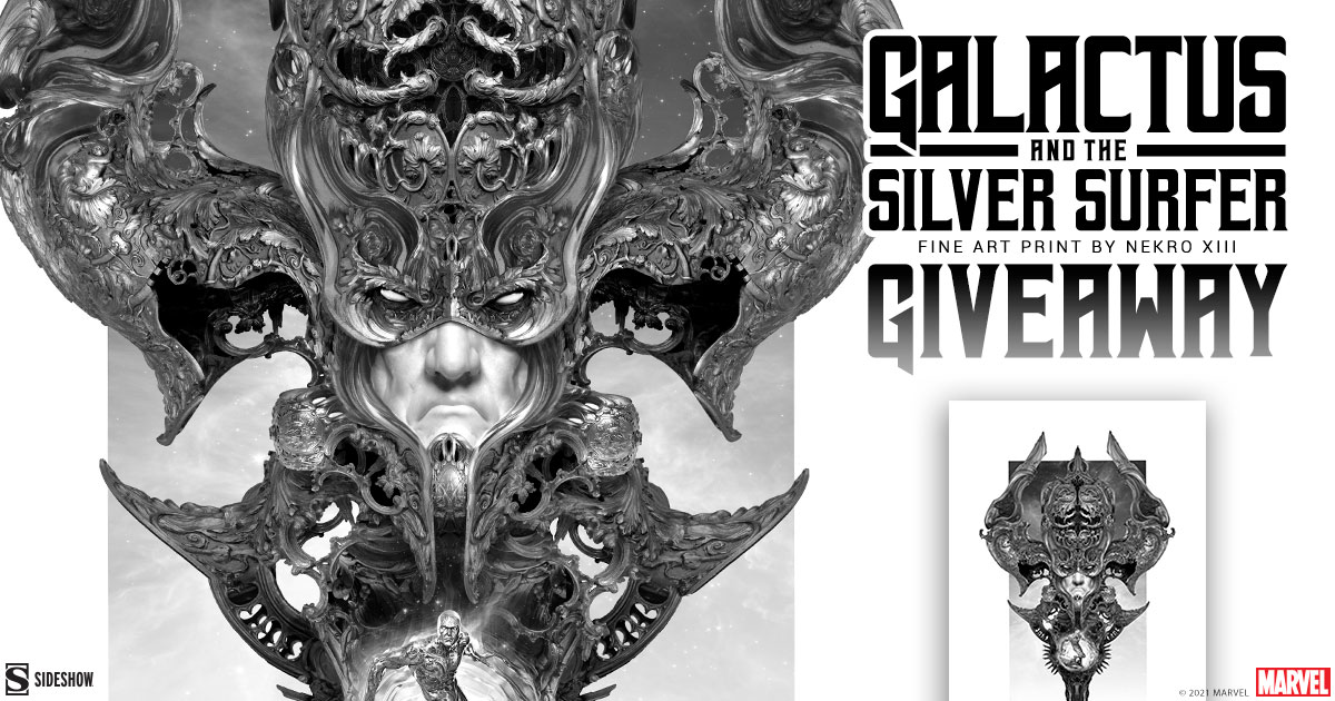 Galactus & the Silver Surfer Fine Art Print Giveaway