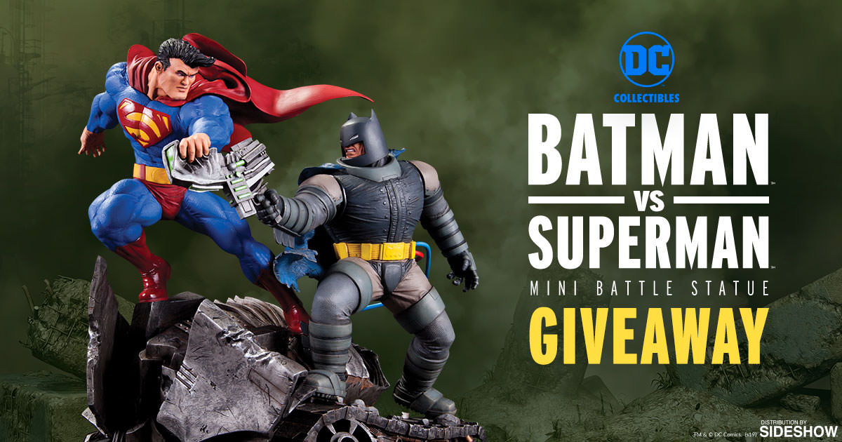 Batman VS Superman Statue Giveaway