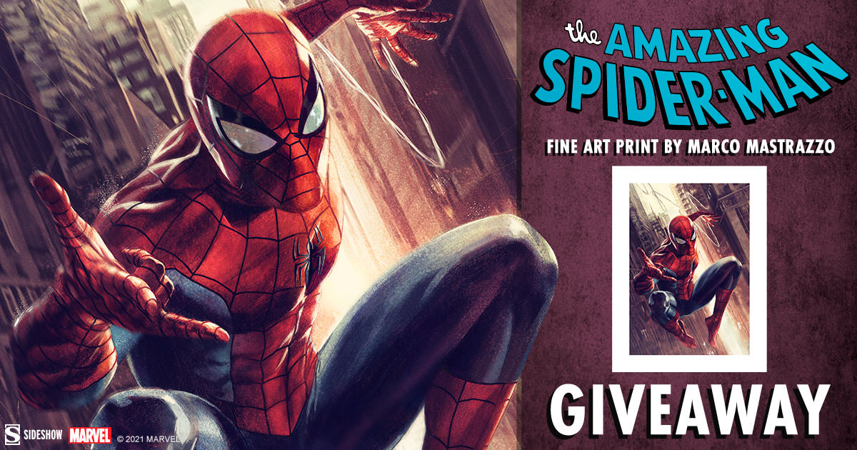 The Amazing Spider-Man Fine Art Print Giveaway