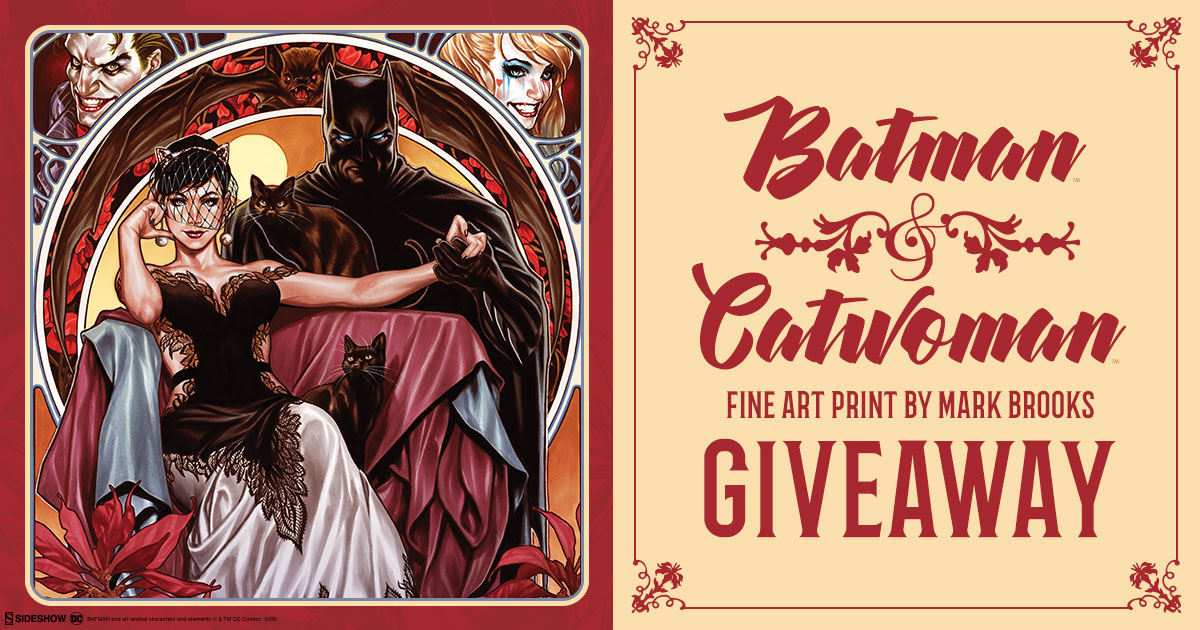 Batman & Catwoman Art Print Contest