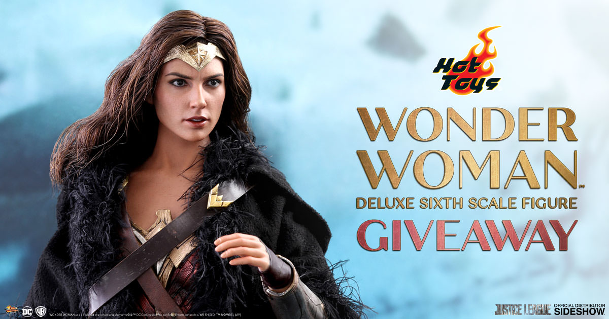 Wonder Woman Deluxe Sixth Scale Figure Sideshow Newsletter Giveaway