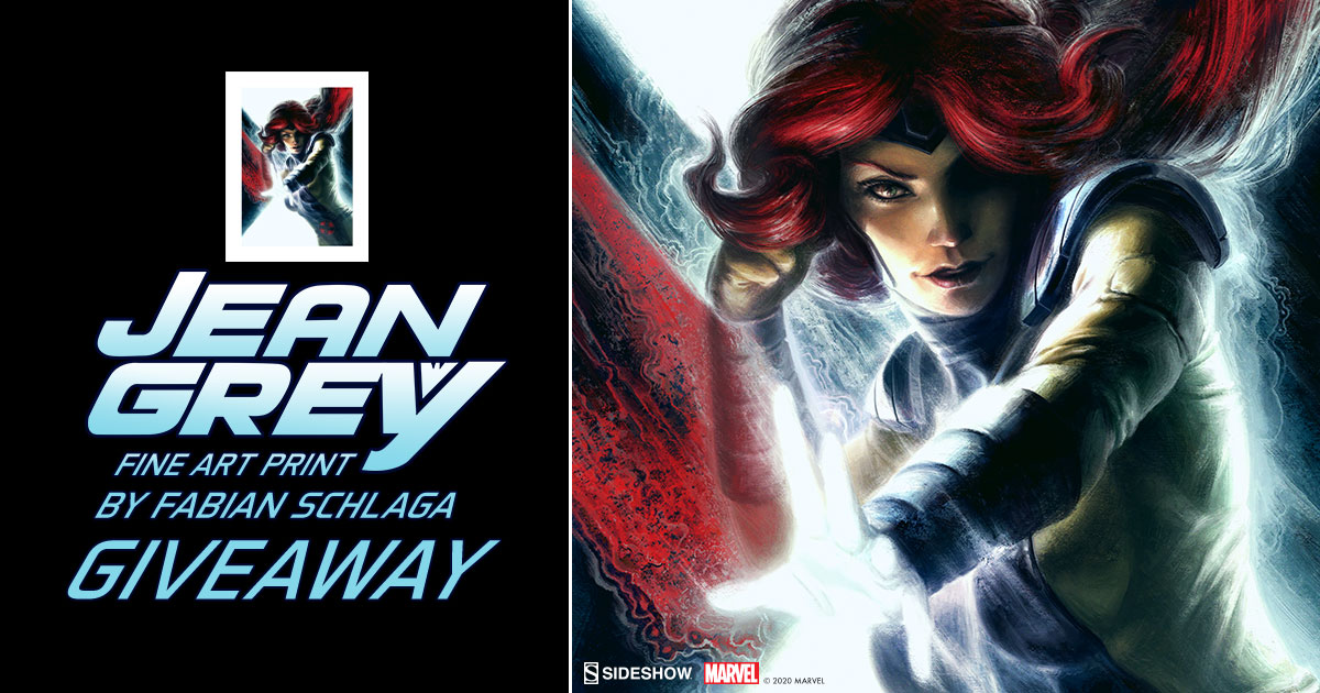 Jean Grey Fine Art Print Giveaway