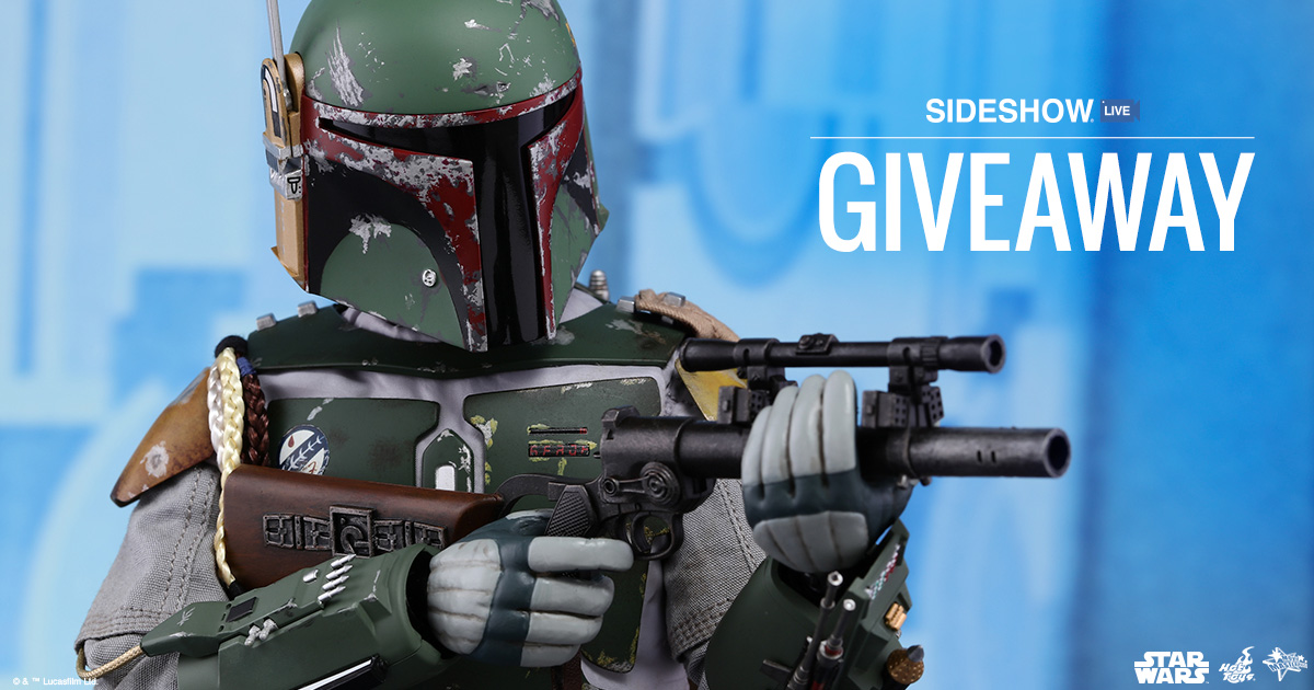 Sideshow Live Boba Fett Deluxe Giveaway