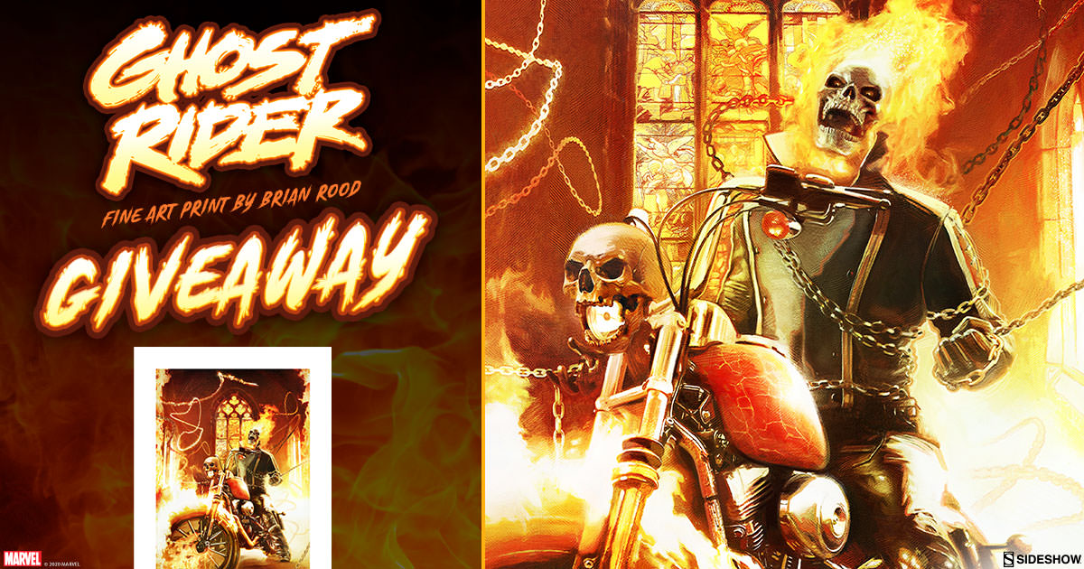 Ghost Rider Fine Art Print Giveaway