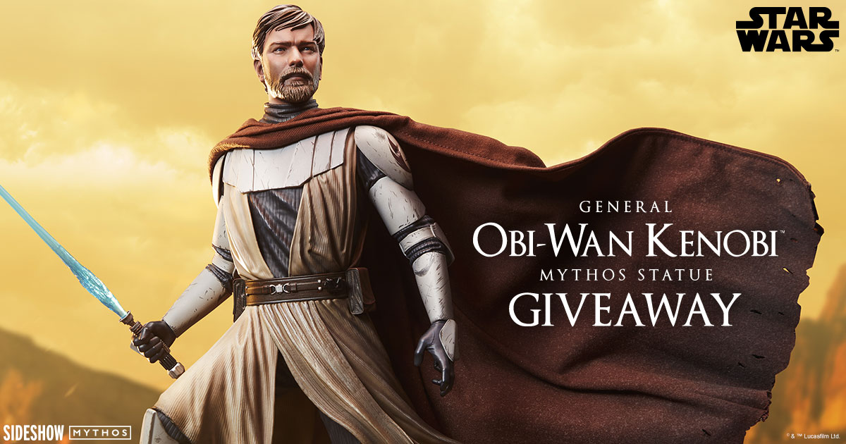 General Obi-Wan Kenobi Mythos Statue Giveaway