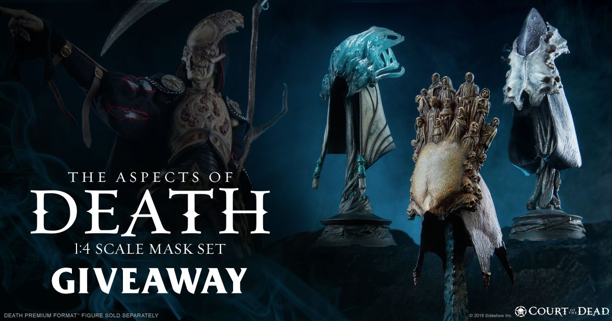 Aspects of Death Mask Set Giveaway