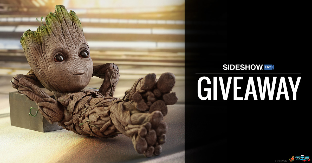 Sideshow Live Groot Giveaway