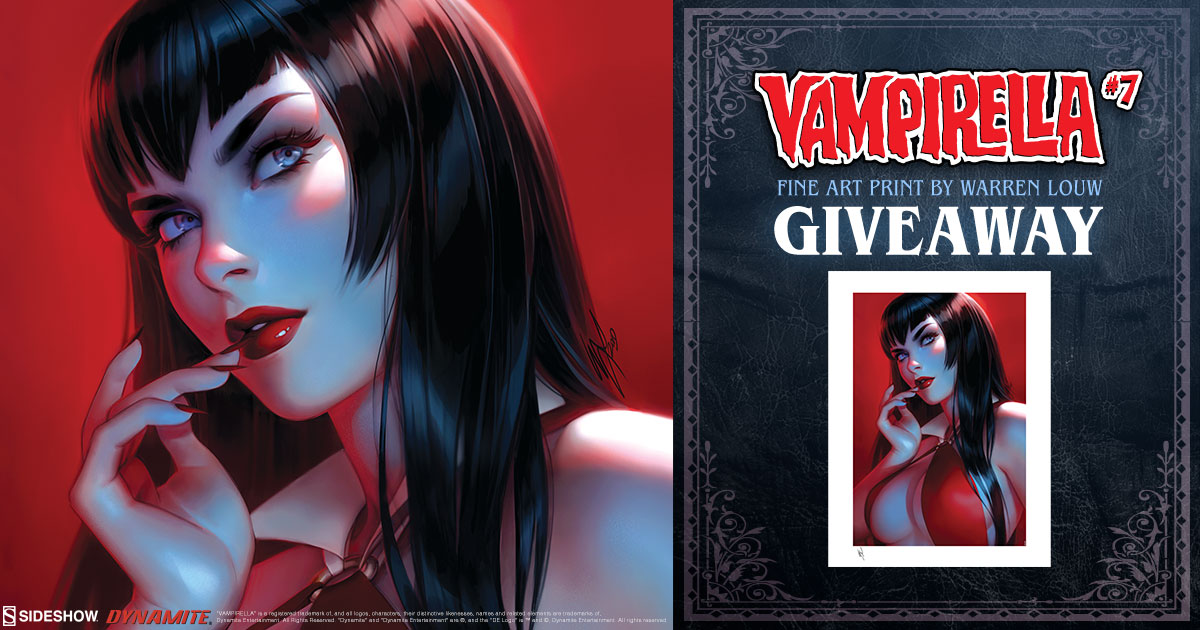 Vampirella #7 Fine Art Print Giveaway