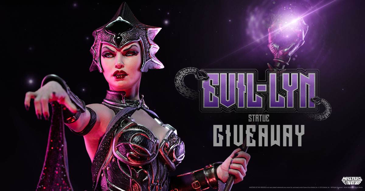 Evil-Lyn Statue Giveaway