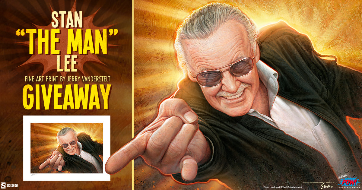 Stan "The Man" Lee Fine Art Print Giveaway