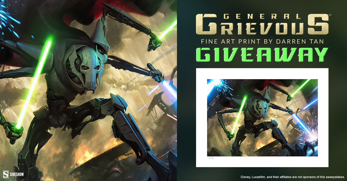 General Grievous™ Fine Art Print Giveaway