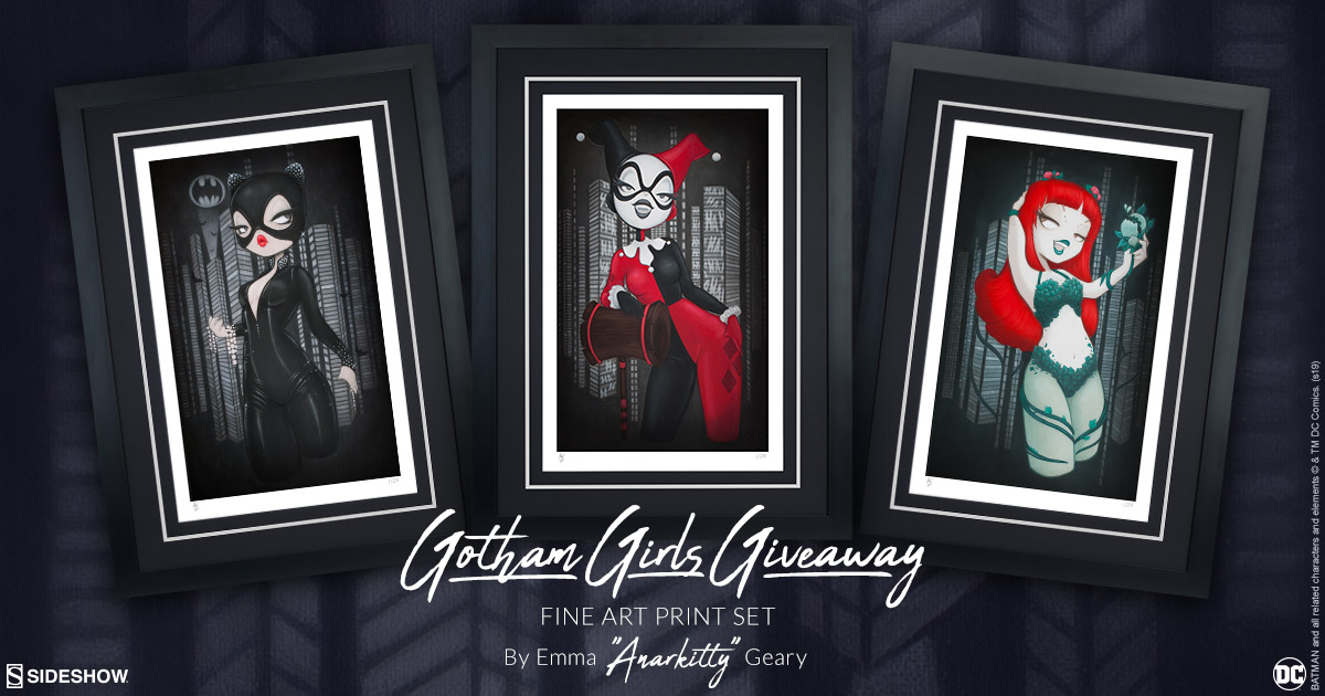 Gotham Girls Fine Art Print Set Giveaway