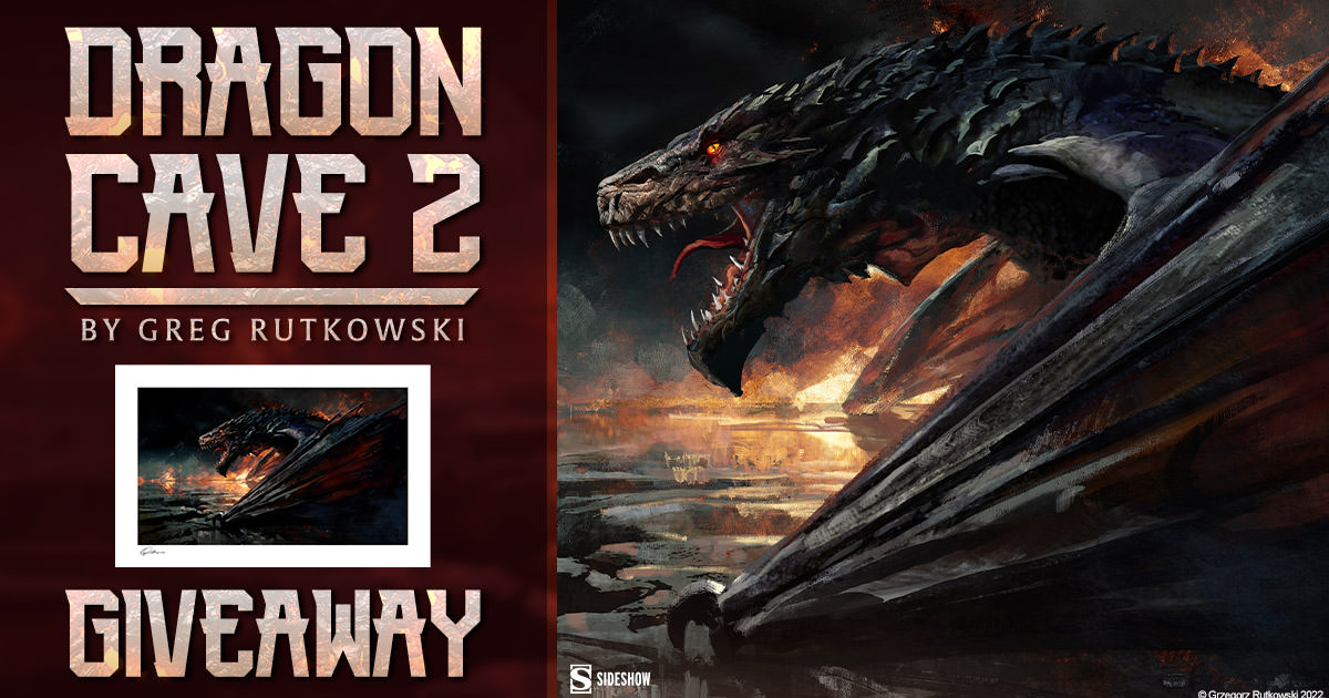 Dragon Cave 2 Fine Art Print Giveaway