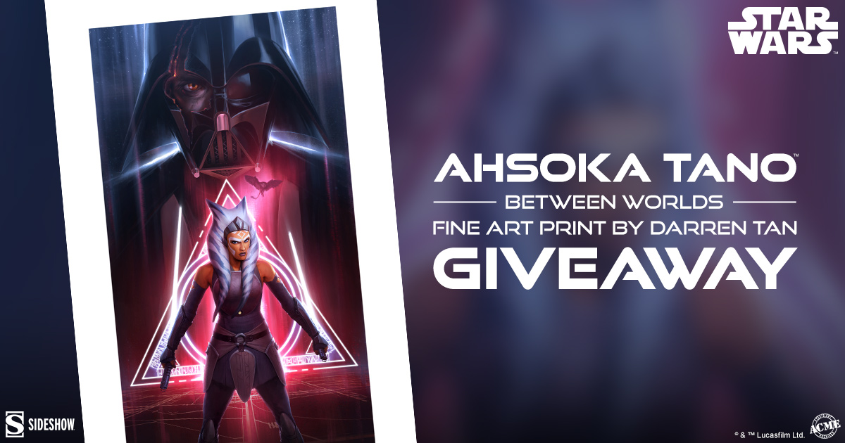 Ahsoka Tano: Between Worlds Fine Art Print Giveaway