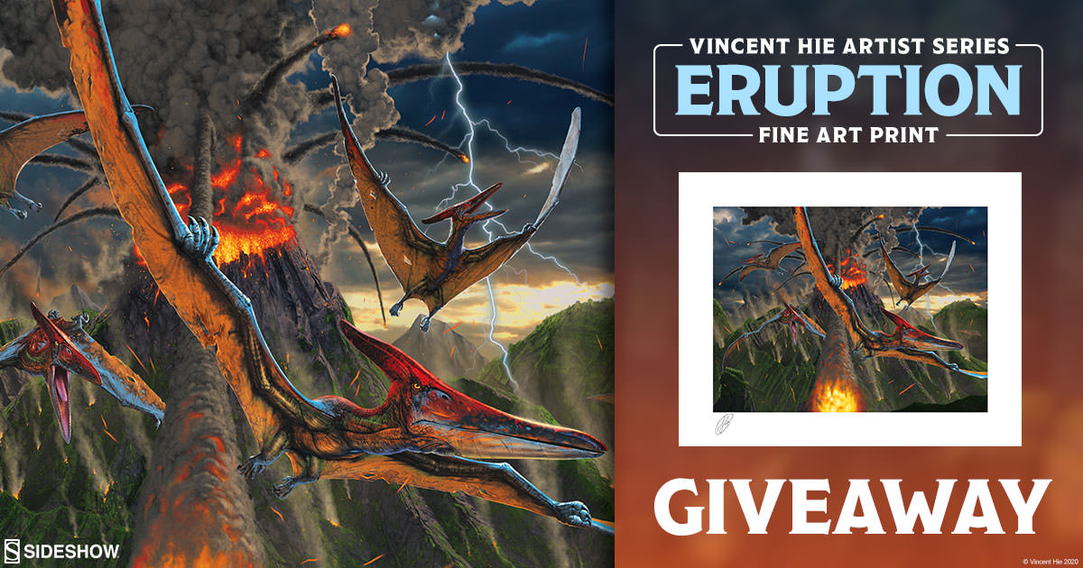 Eruption Fine Art Print Giveaway