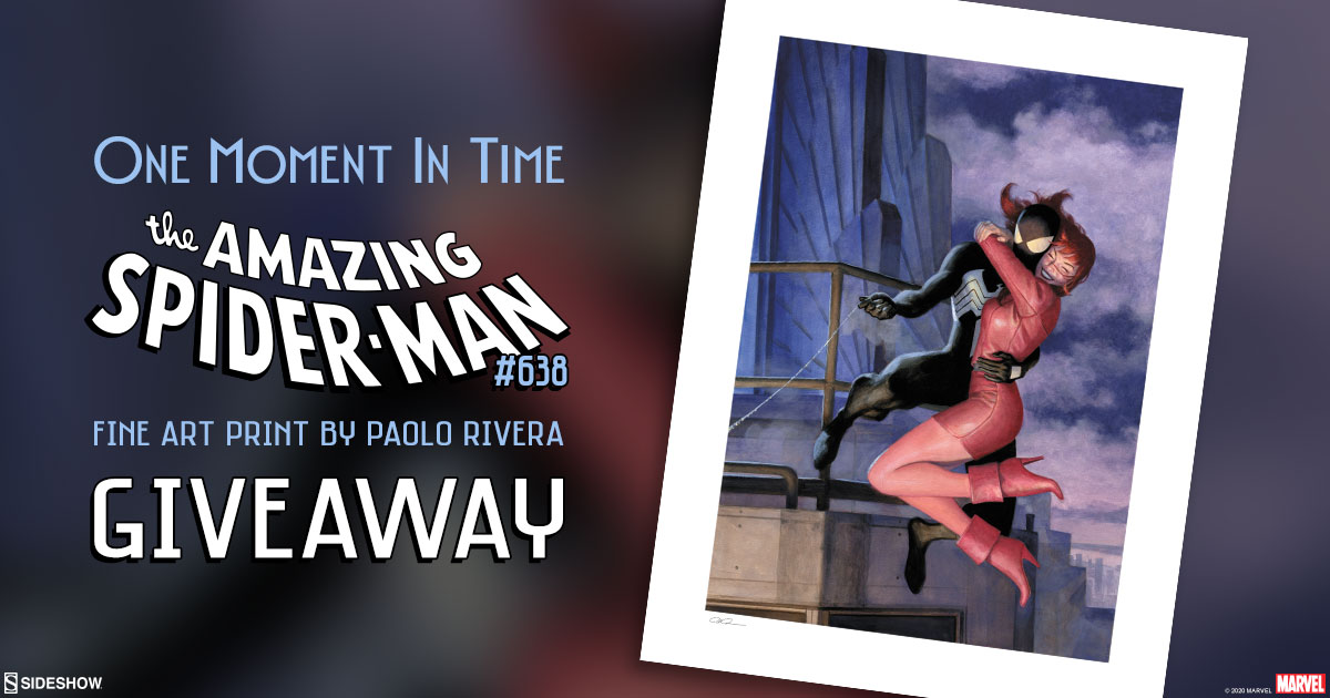 The Amazing Spider-Man 638: One Moment In Time Fine Art Print Giveaway