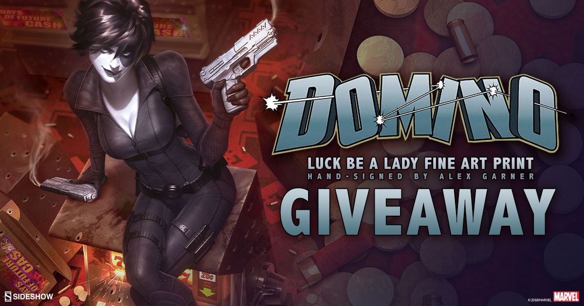 Domino Framed Fine Art Print Giveaway
