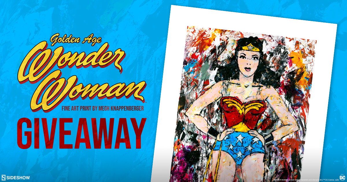 Golden Age Wonder Woman Fine Art Print Giveaway