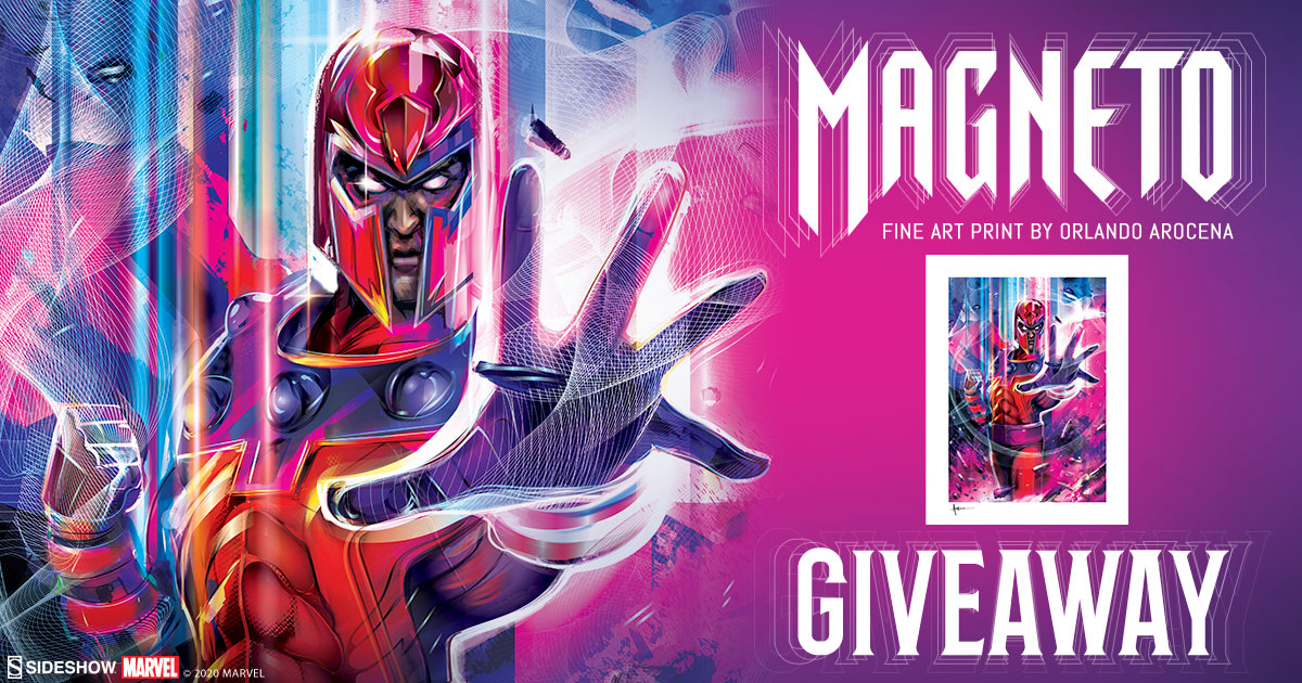 Magneto Fine Art Print Giveaway