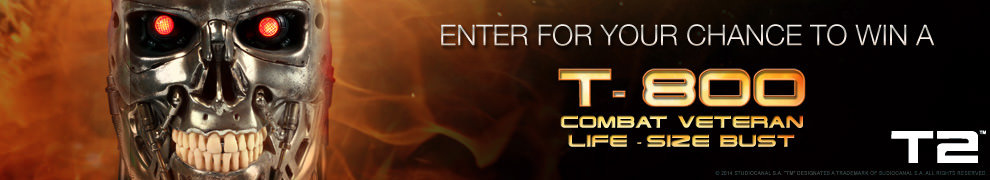 T-800 Combat Veteran Bust Giveaway!