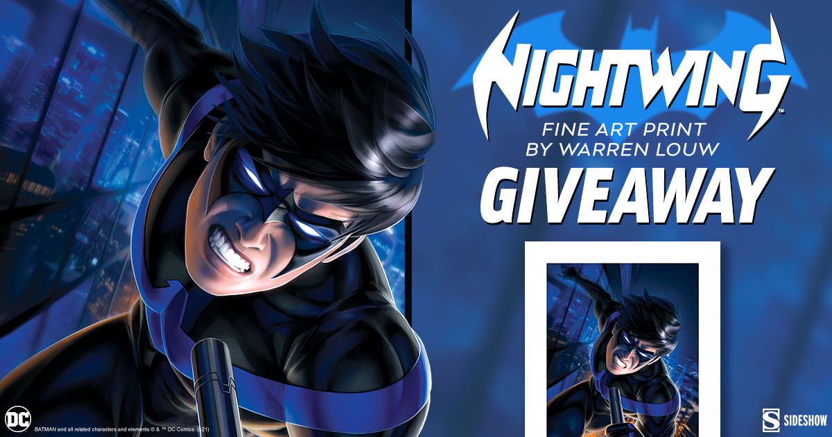 Nightwing Fine Art Print Giveaway