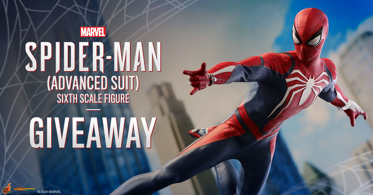 Marvel's Spider-Man Advanced Suit Sixth Scale Figure Giveaway