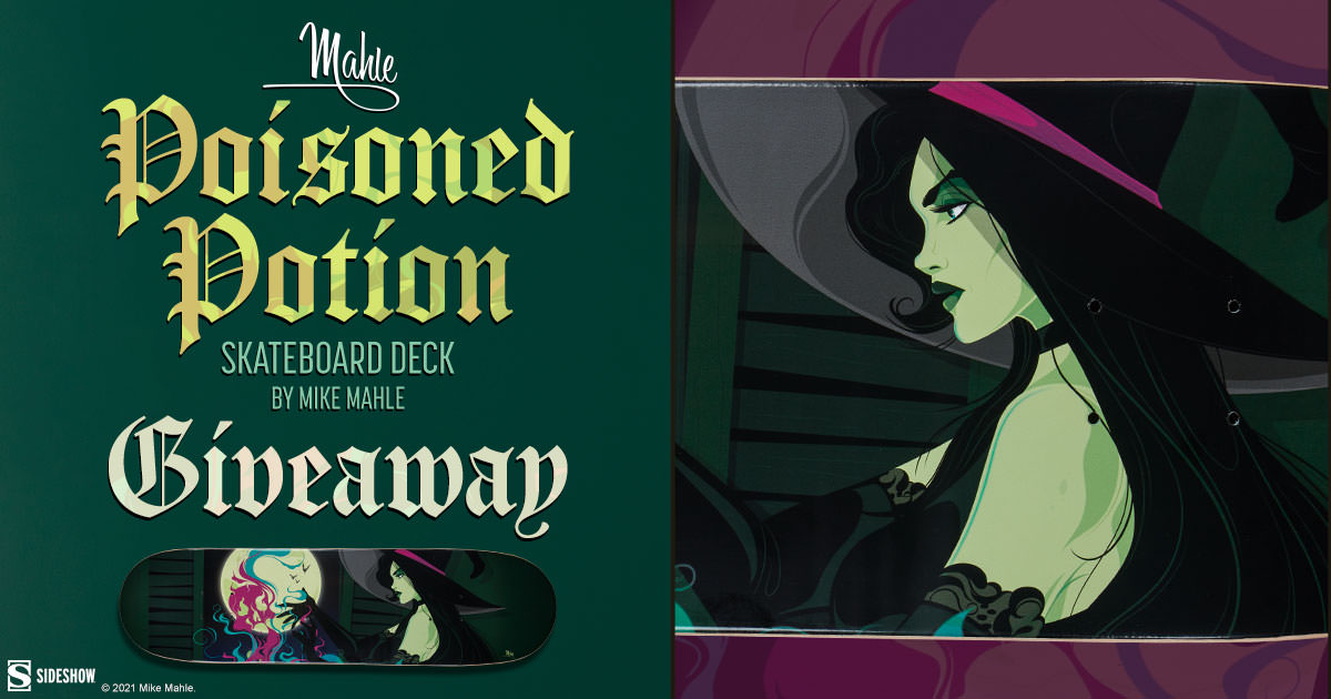 Poisoned Potion Skateboard Deck Giveaway