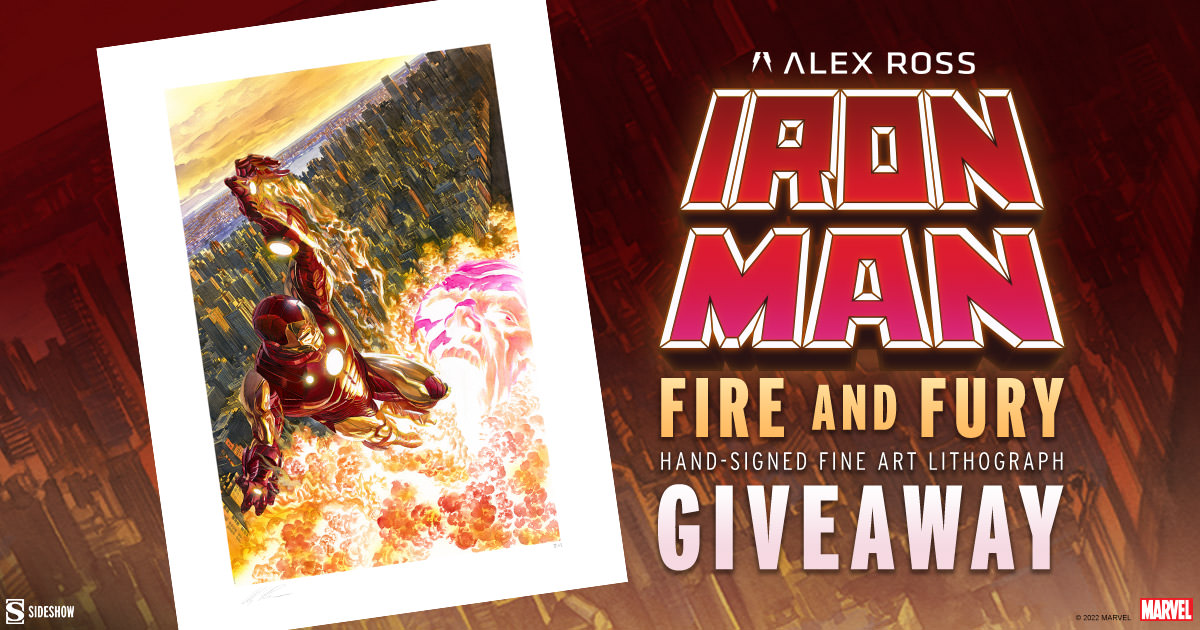 Iron Man: Fire and Fury Fine Art Print Giveaway