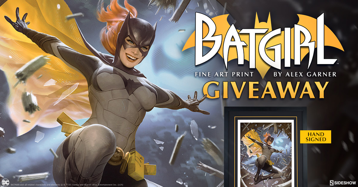 Batgirl Fine Art Print Giveaway