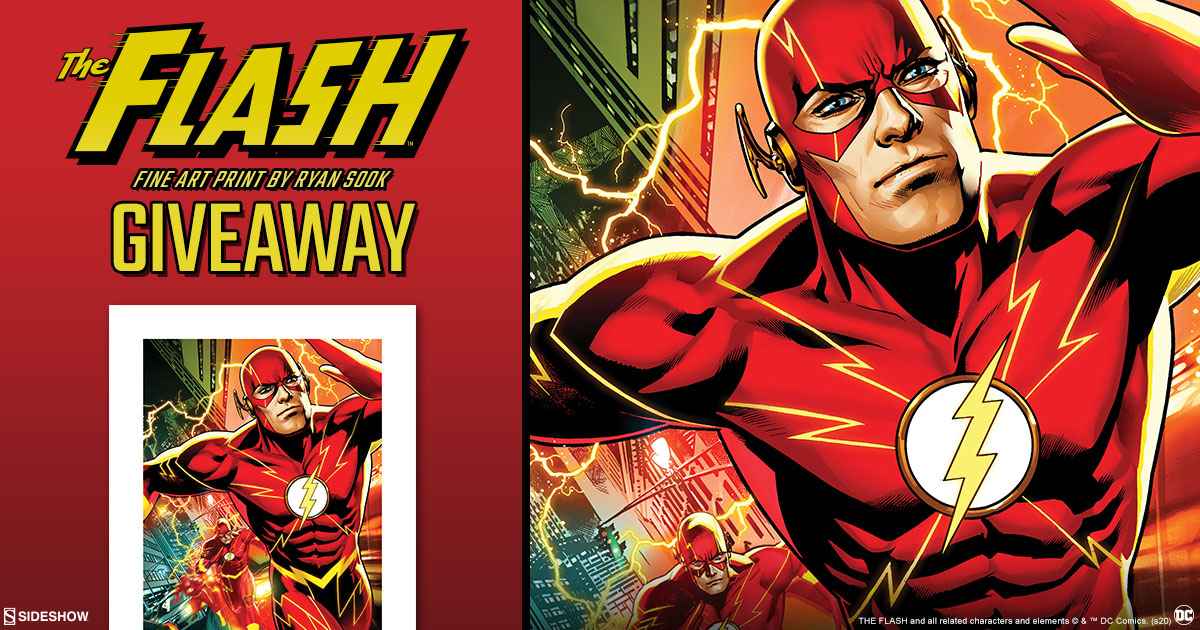 The Flash Fine Art Print Giveaway