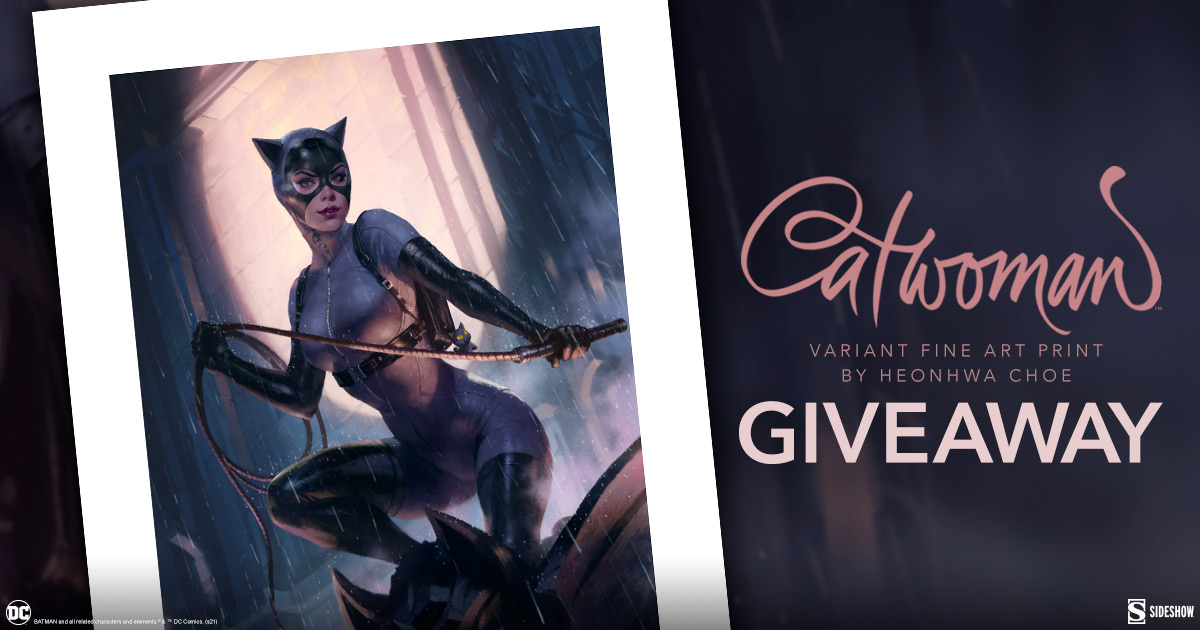 Catwoman Variant Fine Art Print Giveaway