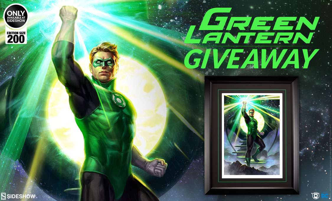 Green Lantern Premium Art Print Giveaway