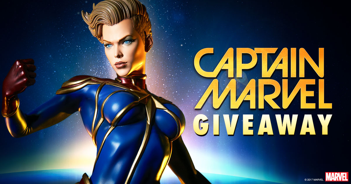 Captain Marvel Premium Format Figure Giveaway