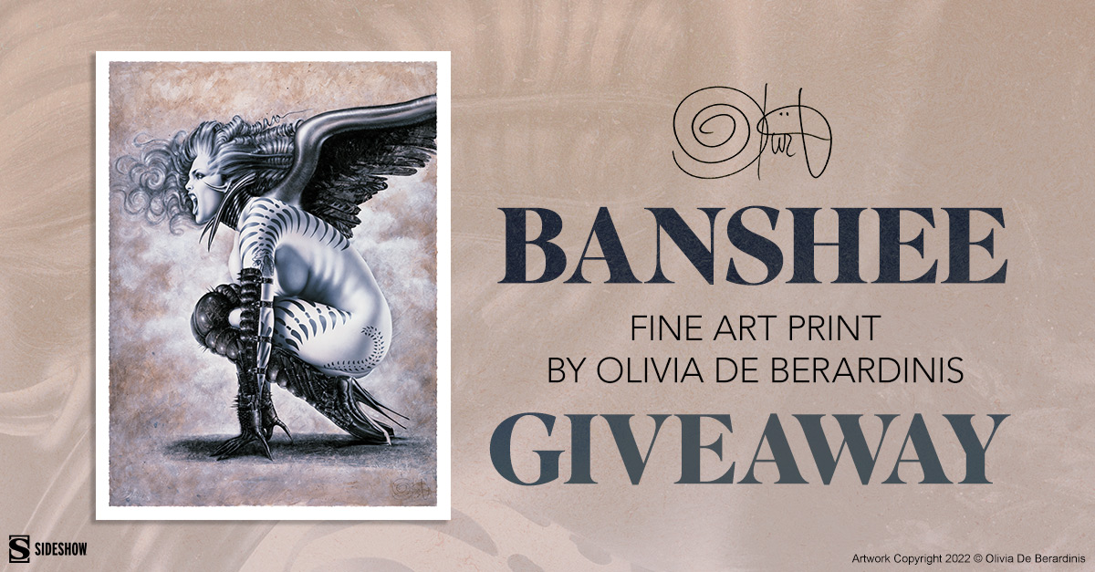 Banshee Fine Art Print Giveaway