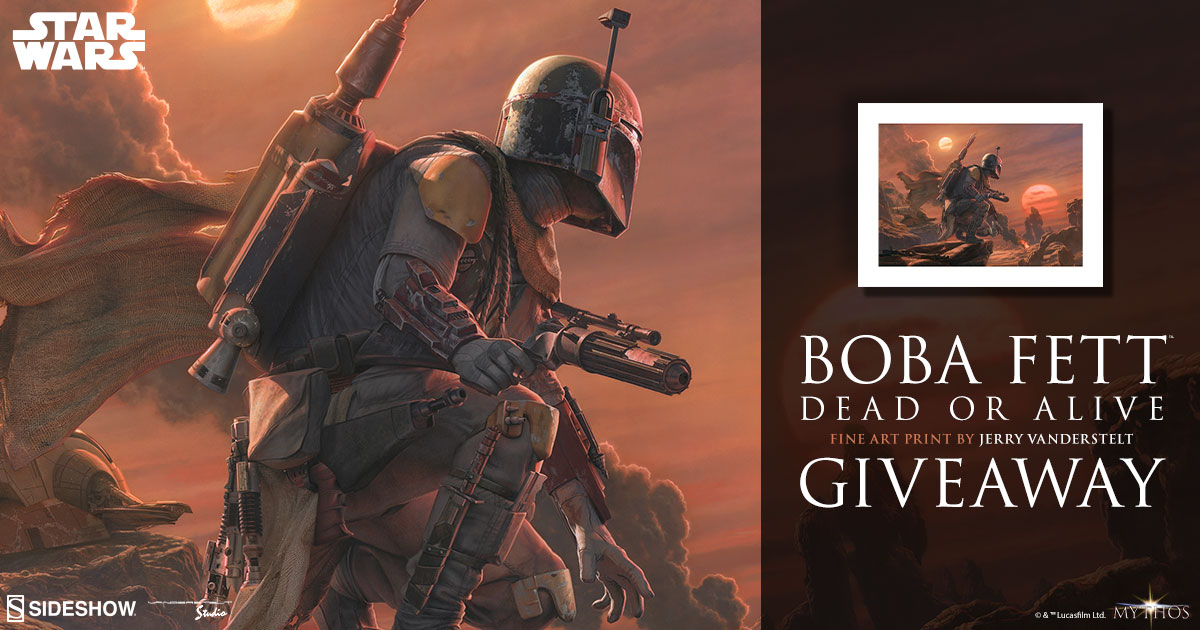 Boba Fett: Dead or Alive Print Giveaway