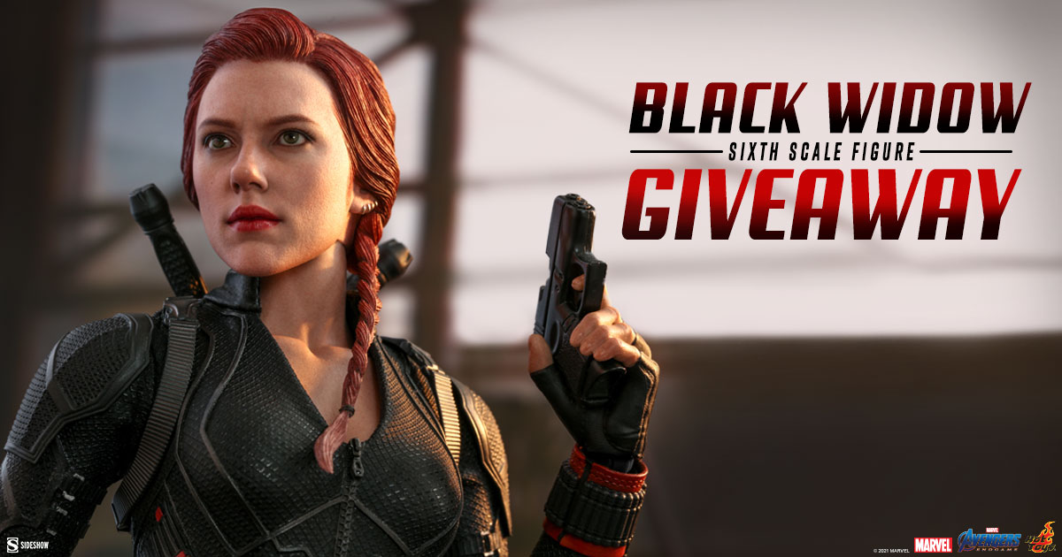 Black Widow Sixth Scale Figure Newsletter Giveaway