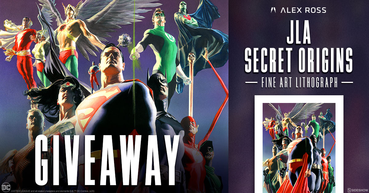 JLA: Secret Origins Fine Art Lithograph Giveaway