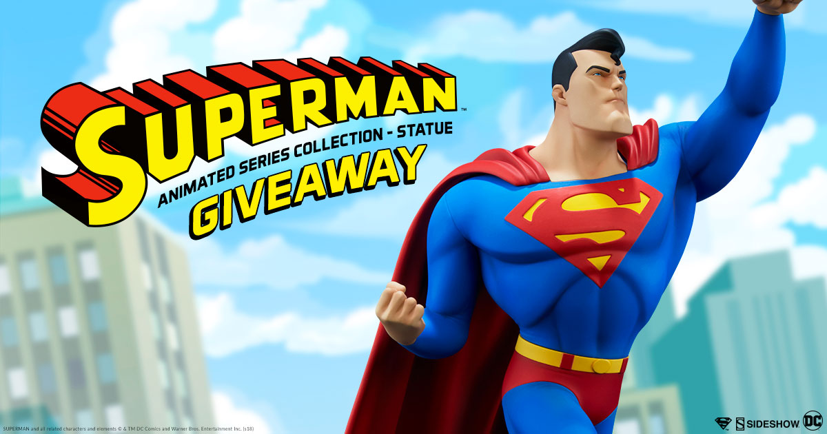 Superman Statue Giveaway