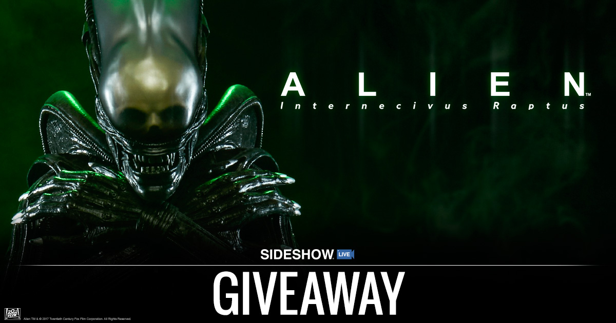 Sideshow Live Alien Statue Giveaway