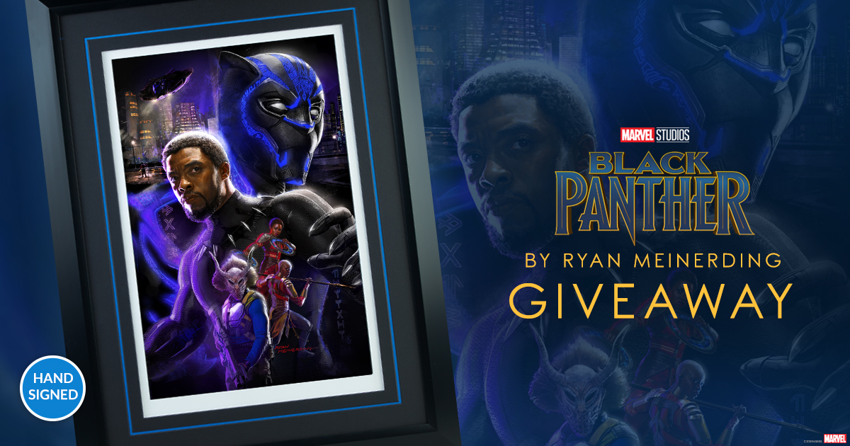 Black Panther Fine Art Print Giveaway