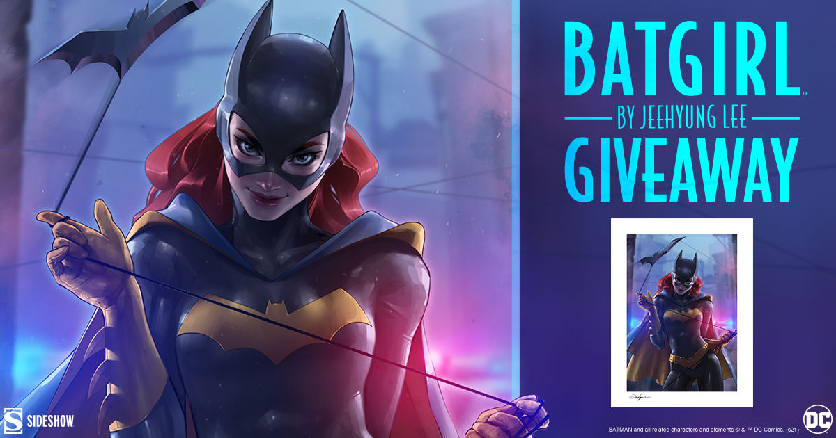 Batgirl Fine Art Print Giveaway