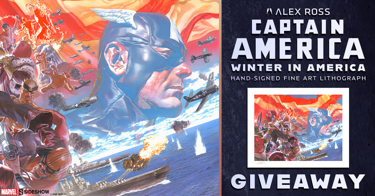 Captain America: Winter in America Fine Art Lithograph Giveaway