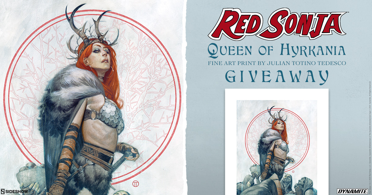 Red Sonja: Queen of Hyrkania  Fine Art Print Contest