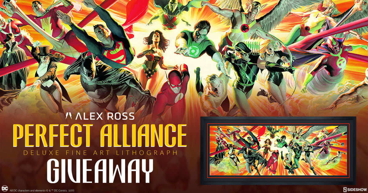 Alex Ross Perfect Alliance Lithograph Giveaway