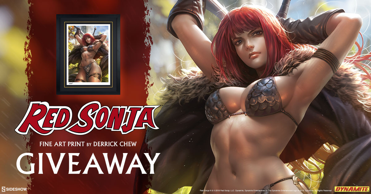 Red Sonja Fine Art Print Giveaway