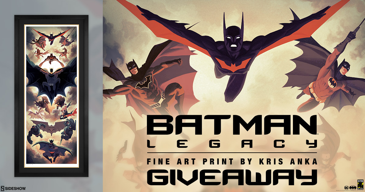 Batman Legacy Fine Art Print Giveaway