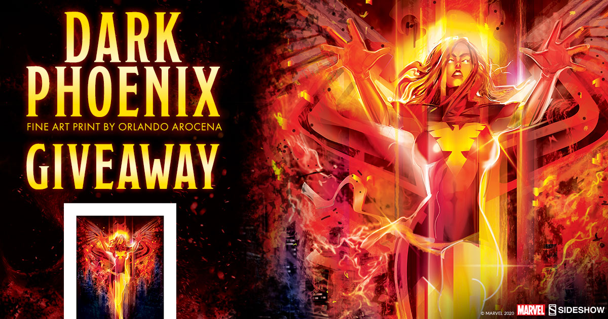 Dark Phoenix Fine Art Print Giveaway