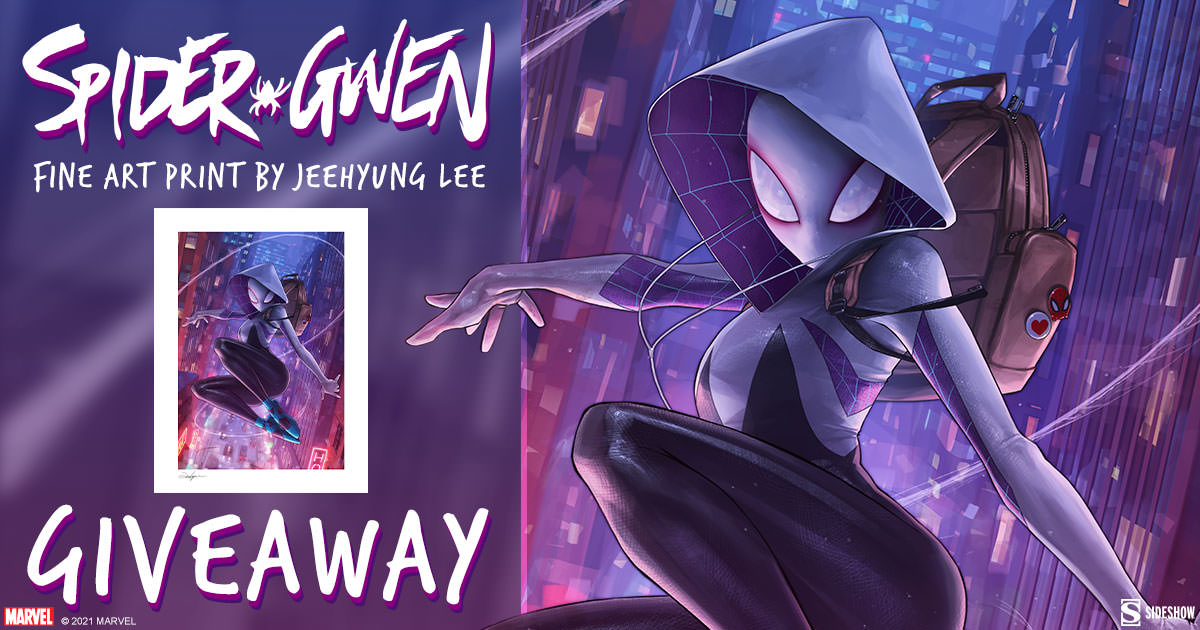 Spider-Gwen Fine Art Print Giveaway